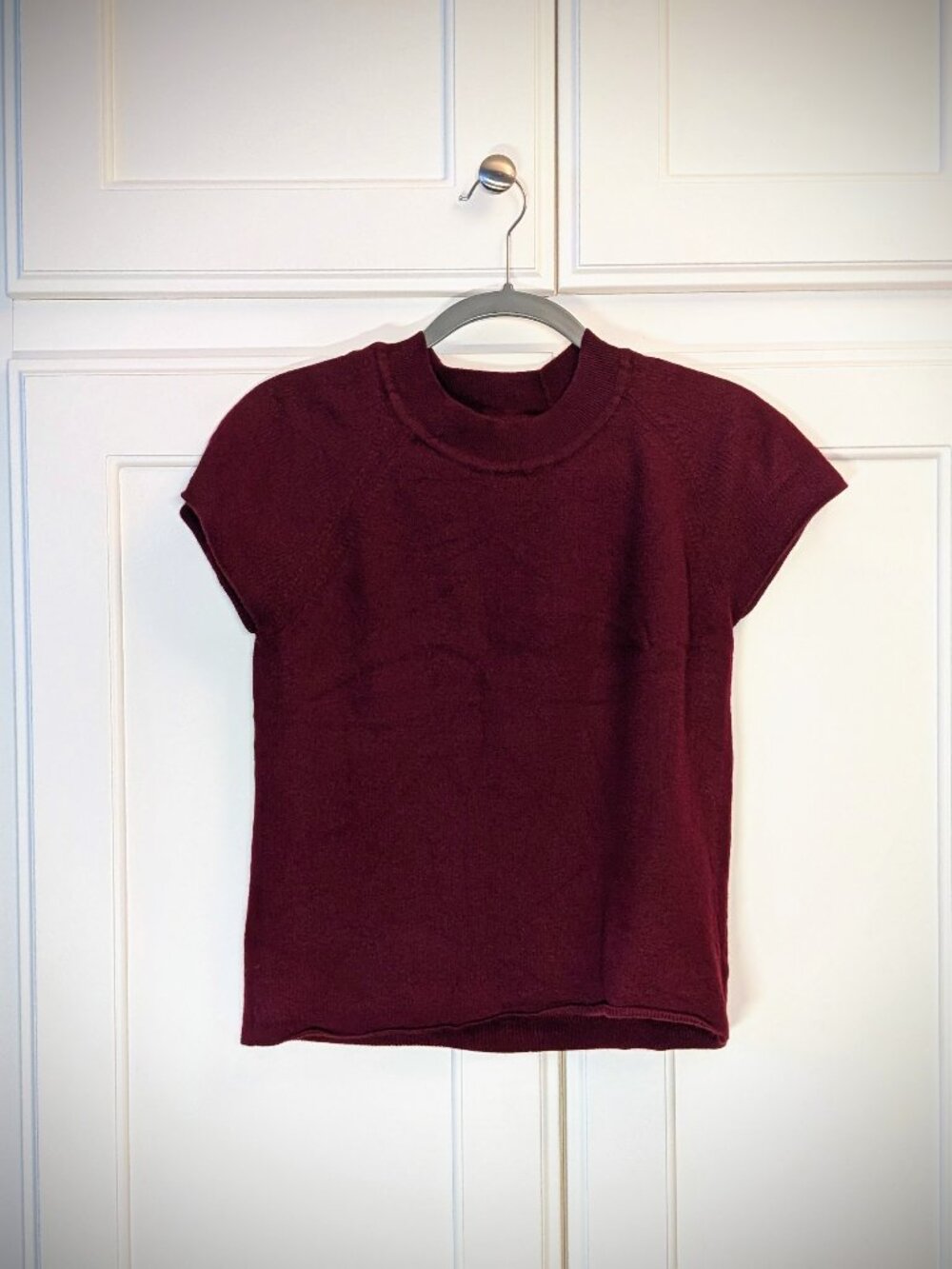 Cynthia Rowley Burgundy Sweater